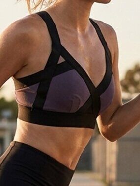 Aritzia Community Rasa Bra Top Strappy Bandage Bralette